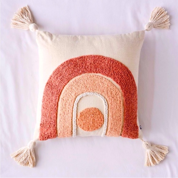 Urban Outfitters Other - Super Cool Rainbow Big Throw Pillow